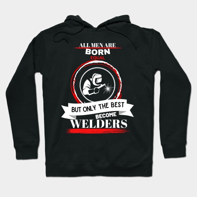 Men-welders Hoodie by MaxiVision